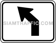 Directional arrow traffic sign 3.1-13