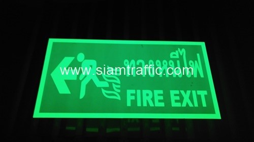 Fire Exit Sign